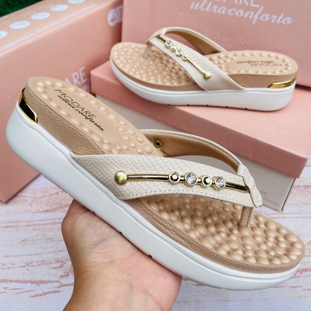 (PAGUE 1 LEVE 2) Sandália Casual Tamanco Feminino Conforto Modare QUEIMA DE ESTOQUE (Envio Imediato)