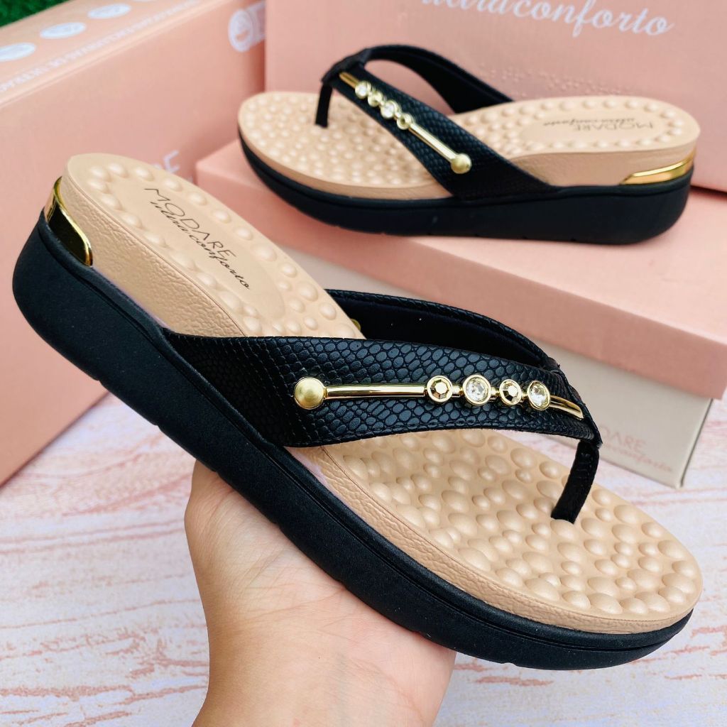 (PAGUE 1 LEVE 2) Sandália Casual Tamanco Feminino Conforto Modare QUEIMA DE ESTOQUE (Envio Imediato)